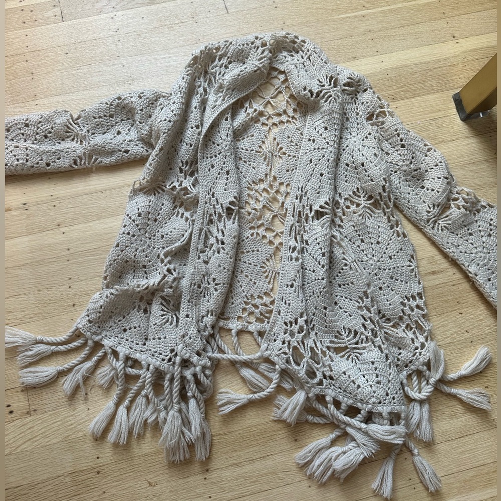 Lucky crochet sweater